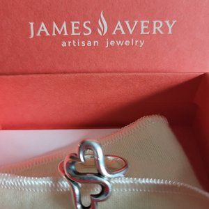 James Avery Heart to Heart Ring, Size 7